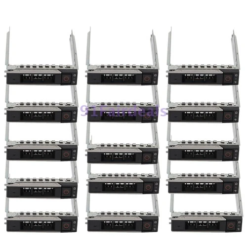 Lot For Dell GEN14/G15 2.5" HDD Caddy Tray R750 R650 R550 R450 T550 T350 R640