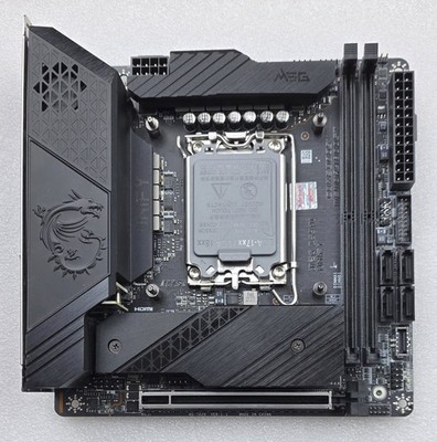 MSI MEG Z690I UNIFY LGA 1700 CORSAIR Intel Z690 DDR5 Gaming Mini-ITX Motherboard