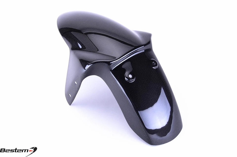 Guardabarros delantero Triumph Speed Triple 1050 2002-2010 100 % fibra de carbono Foto 4 de 4