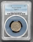 1913 D Type 2 Buffalo Nickel PCGS XF 45, Low Mintage Key Date Coin
