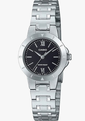 Casio LTP-1177D-1AJF Damenuhr Schwarz 25mm Quarz Japan Neu