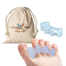 Toe Separators Correct Your Toes Toe Spacers Support Foot Fitness Bunions Soft