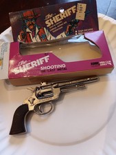 Edge Mark Mini Gun Series Gun--The Sheriff Cast Metal Mini Gun--Rare EDGE MARK