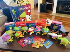 Sanrio TMNT x Hello Kitty McDonald's Happy Meal Toys Set 2024