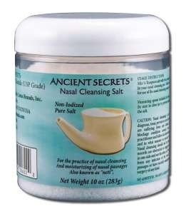 Очищающая соль для носа Ancient Secrets 10 унций соли 1990₽