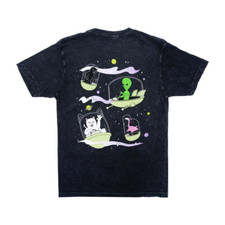 Rip N Dip Die Nermsons T-Shirt - Schwarz Mineral Waschung
