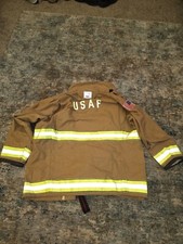 2015 Globe USAF United States Air Force Firefighters Coat Jacket Sz. 42 x 29