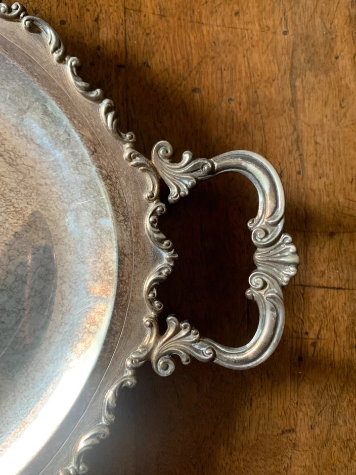 Vassoio Ovale Argento 800 Manifattura Fiorentina G5 - Immagine 3 di 4