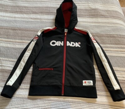 Hudson Bay 2010 Canada Olympic Podium Soft Shell Jacket Boys Size 14/16