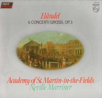 Handel(Vinyl LP)Concerti Grossi-Philips-6514 114-Netherlands-Ex-/NM