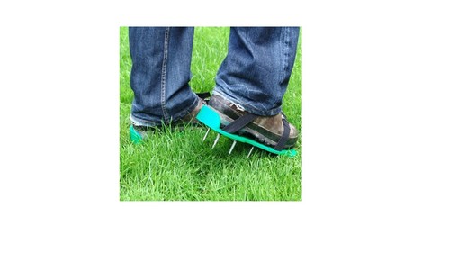 Garden Lawn Aerator Spike Spiked Shoes Lawn Care Premium quality - Picture 3 of 4