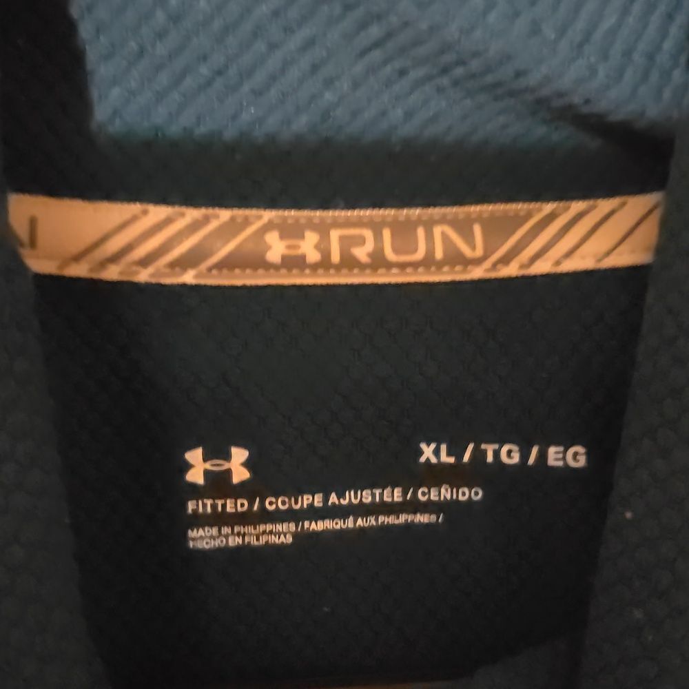 Under Armour Lightweight Pullover Jacket Blue/Green Womens Size XL thumbnail 3