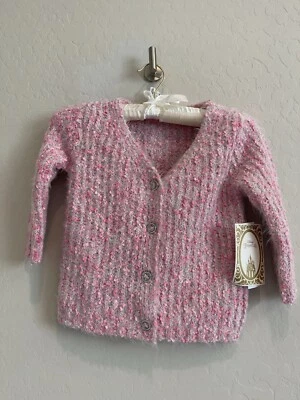 NWT Disney Pink Girls Princess Sweater SZ 4 - Image 1 of 2