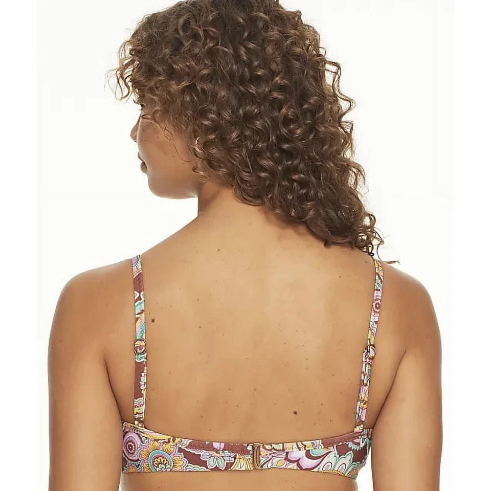 Sujetador con aros Vanessa Twist marrón Becca by Rebecca Virtue L42617 para mujer talla M Foto 2 de 2