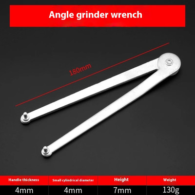 2pc Adjustable Pin Wrench Spanner Key for Angle Grinder Polisher Wheel Hubs