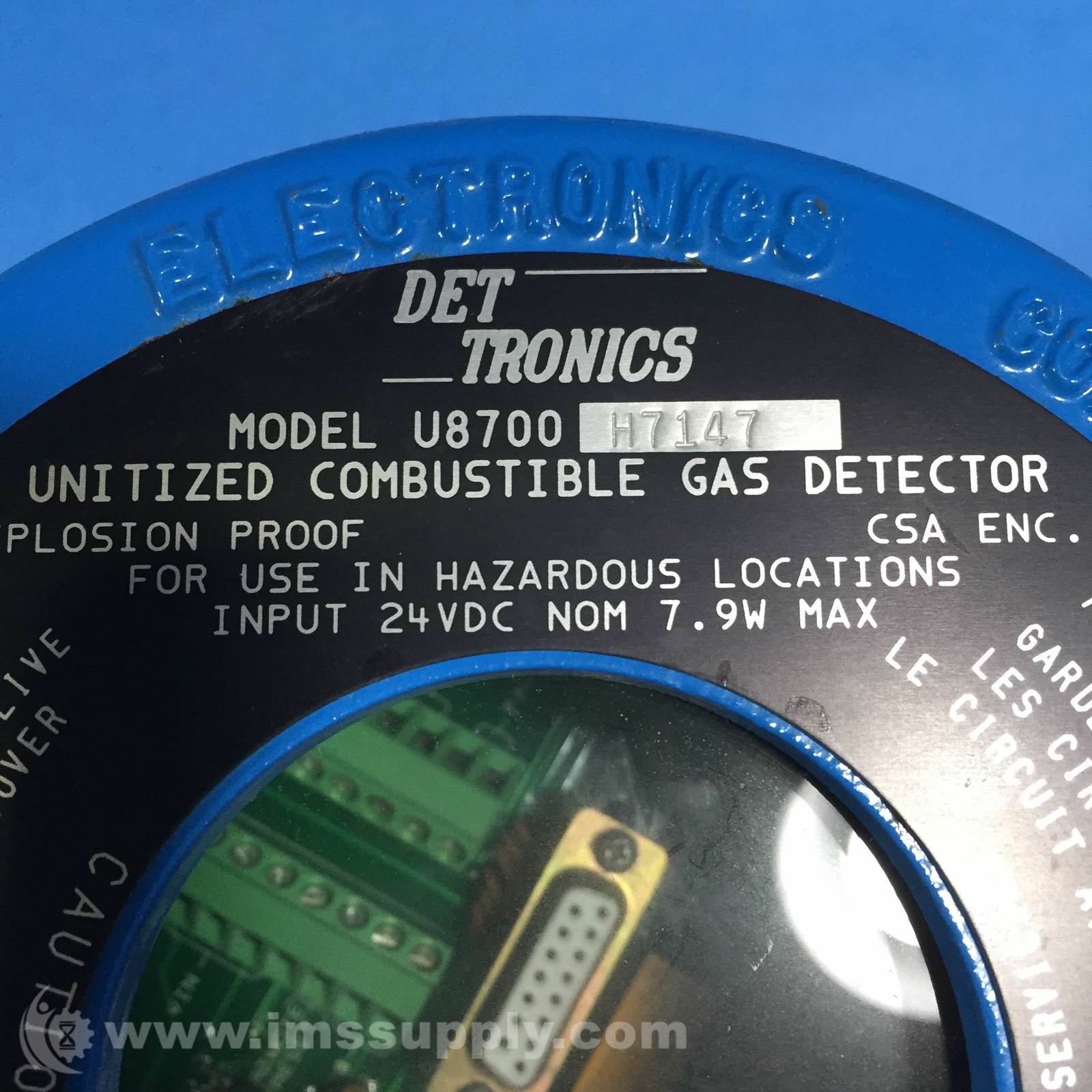 DetTronics U8700H7174 Unitized Combustible Gas Detector FNIP eBay