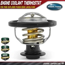Engine Coolant Thermostat for Ford Explorer 11-19 Fusion Edge Lincoln MKS 88℃