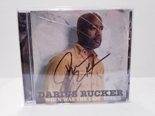 When Was The Last Time ✎SIGNED♫ by DARIUS RUCKER CD Hootie Blowfish
