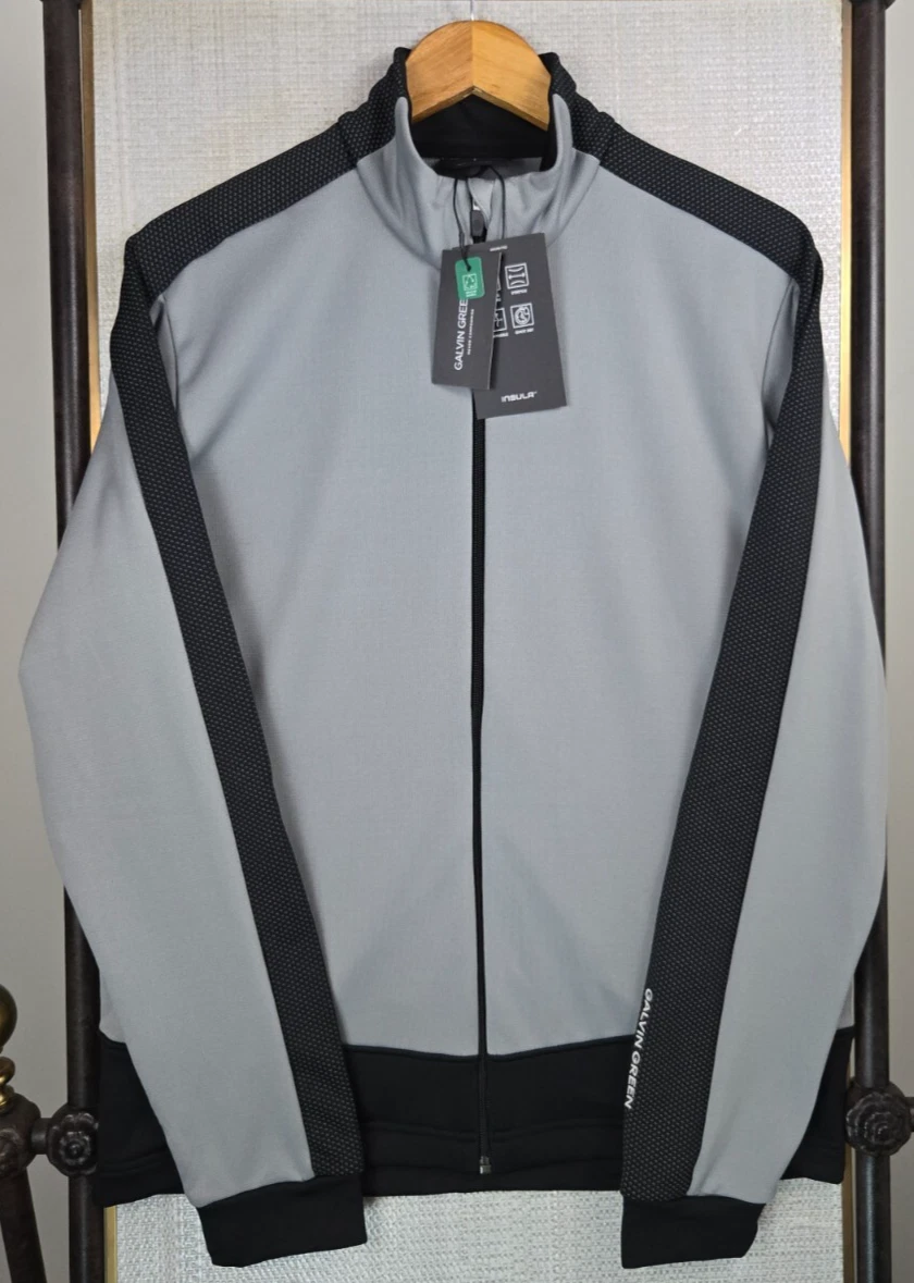 GALVIN GREEN New $199 Mens Large Full Zip Jacket Thermal Lined Golf Pockets