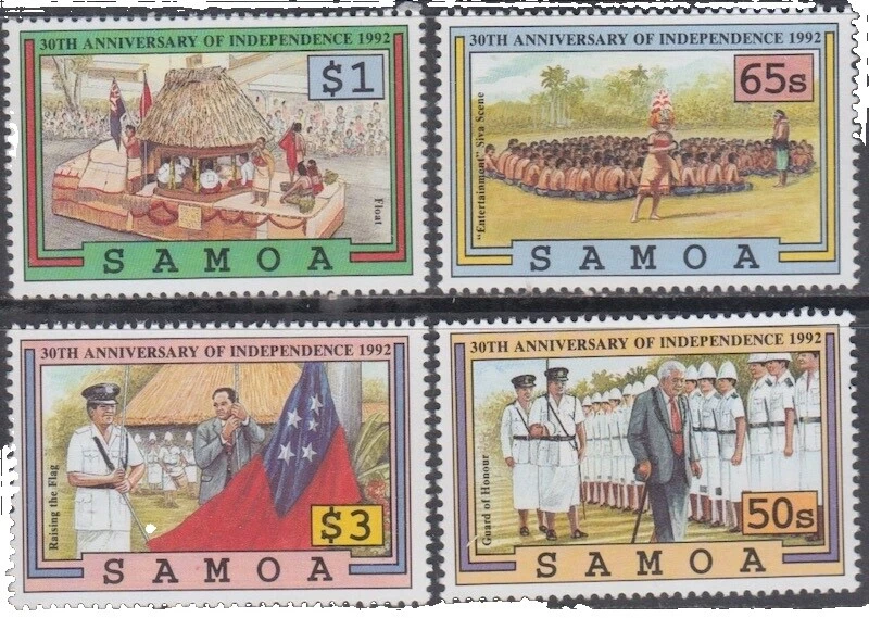 Militar, guerra estampillas de Samoa (1962-presente)