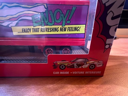M2 Machines 1:64 Coca Cola 1957 Ford C-600 & 1970 Ford Mustang 428 - Picture 3 of 3