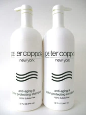PETER COPPOLA ANTI-AGING SHAMPOO/ CONDITIONER 32 OZ DUO!