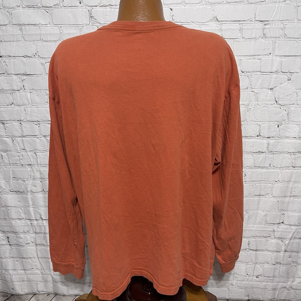 Mens Disney Distressed “Grumpy” Long Sleeve T-Shirt Dark  Disney Disney Store Grumpy Snow White Graphic Long Sleeve Burnt Orange T-Shirt M Mens Shirt Color Orange 90s Theme main image 0