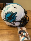 Jason Taylor Auto/Signed Lunar Dolphins Authentic FS Helmet🔥 RS Cert W/ Photo!