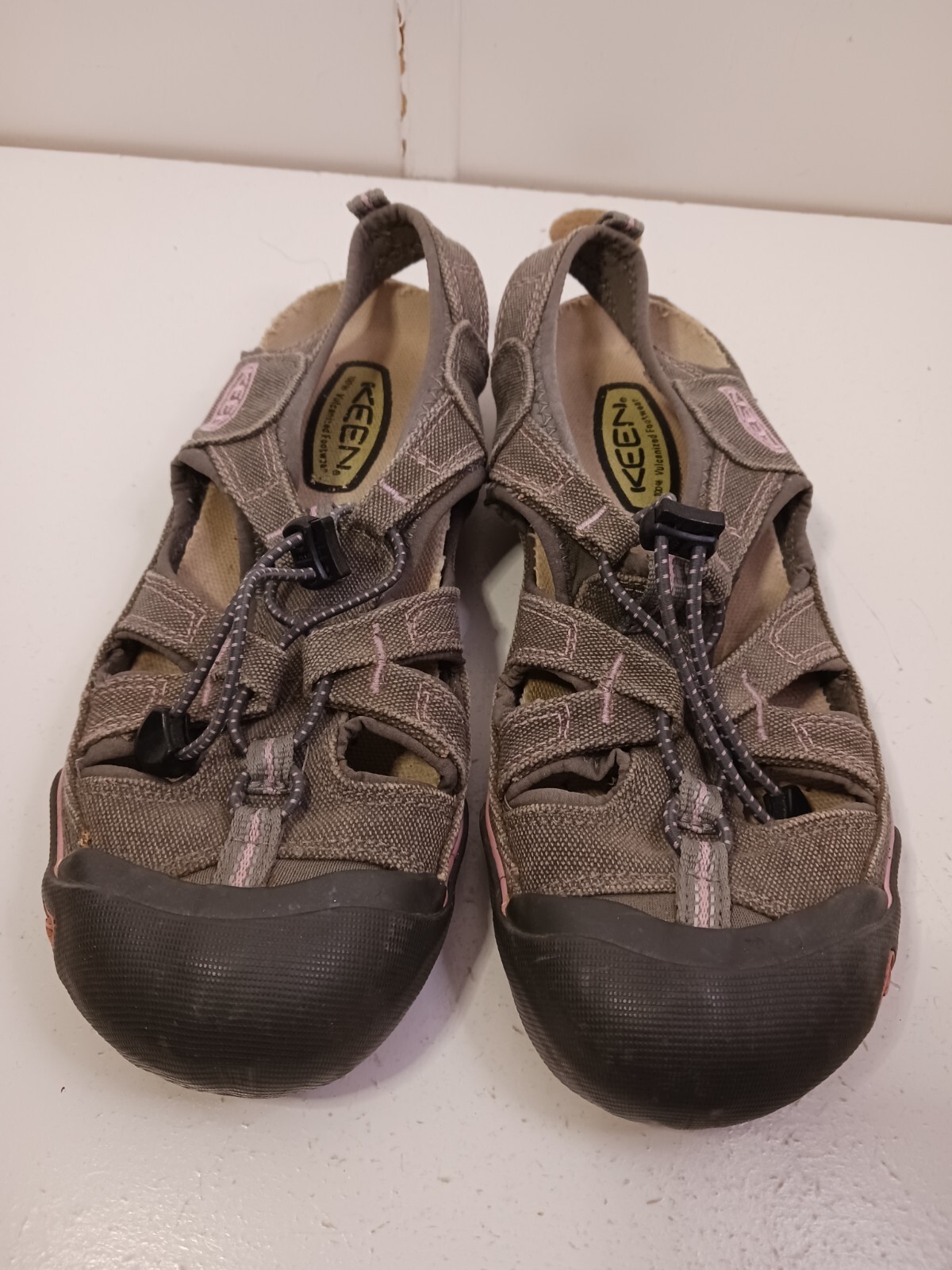 Sandali sportivi Keen da donna 9 5 Whisper grigio rosa escursionismo