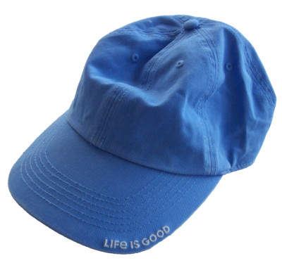LIFE IS GOOD STAY TRUE BRANDED CHILL CAP~CORNFLOWER BLUE~New Without Tags