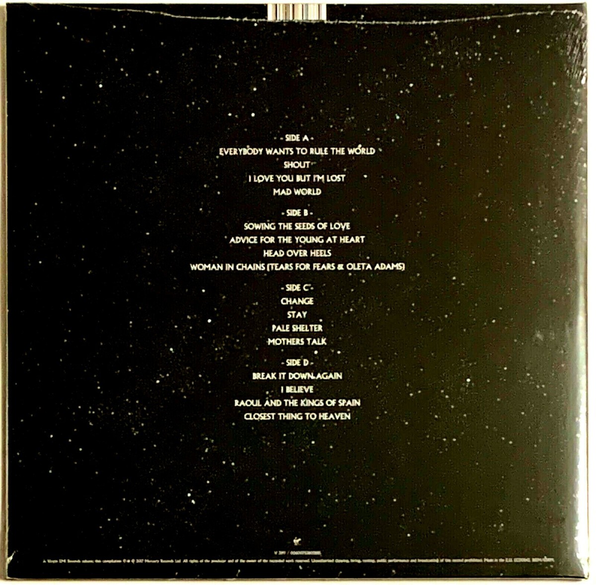 Tears for Fears - Rule the World - The Greatest Hits [LP Vinyl