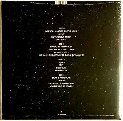 Tears for Fears - Rule the World - The Greatest Hits [LP Vinyl