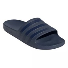 Adidas Adilette Aqua Slip On Sandals Slides Dark Blue Summer IF0895 Mens Size 11