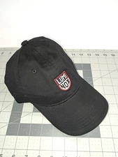 LUMINOX SWISS WATCH HAT LOGO BASEBALL CAP BLACK ADJUSTABLE STRAPBACK, EXC.