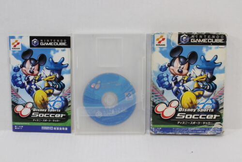 Disney Sports Soccer Nintendo GameCube GC GCN Japan Import K240 US Seller TESTED - Afbeelding 1 van 5