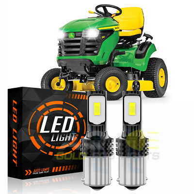 2 Brite LED light bulbs for Kubota B7100 B7300 B7500 B7800 KH-007H headlight 12v