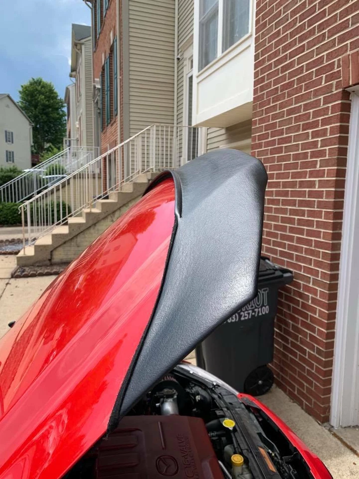 Ultra rare, Mazda 6, OEM - Soft Fabric, Wind/Bug Deflector - Windshield Saver! - Image 3 of 4