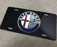 Racing Italian Alfa Romeo  Reproduction License Plate