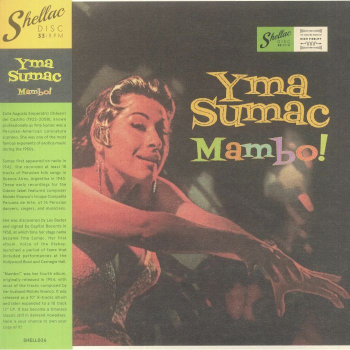 YMA SUMAC - Mambo! (reissue) - Vinyl (LP with obi-strip)