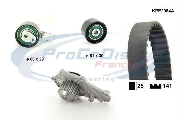 Kit distribution et pompe à eau renforcée pour Peugeot 206+ et 308 HDi