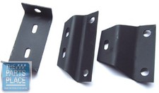 1966-67 Chevelle Manual Transmission Console Mounting Bracket Set - 3 Pieces 1966-67 Chevelle Manual Transmission Console Mounting Bracket Set - 3 Pieces