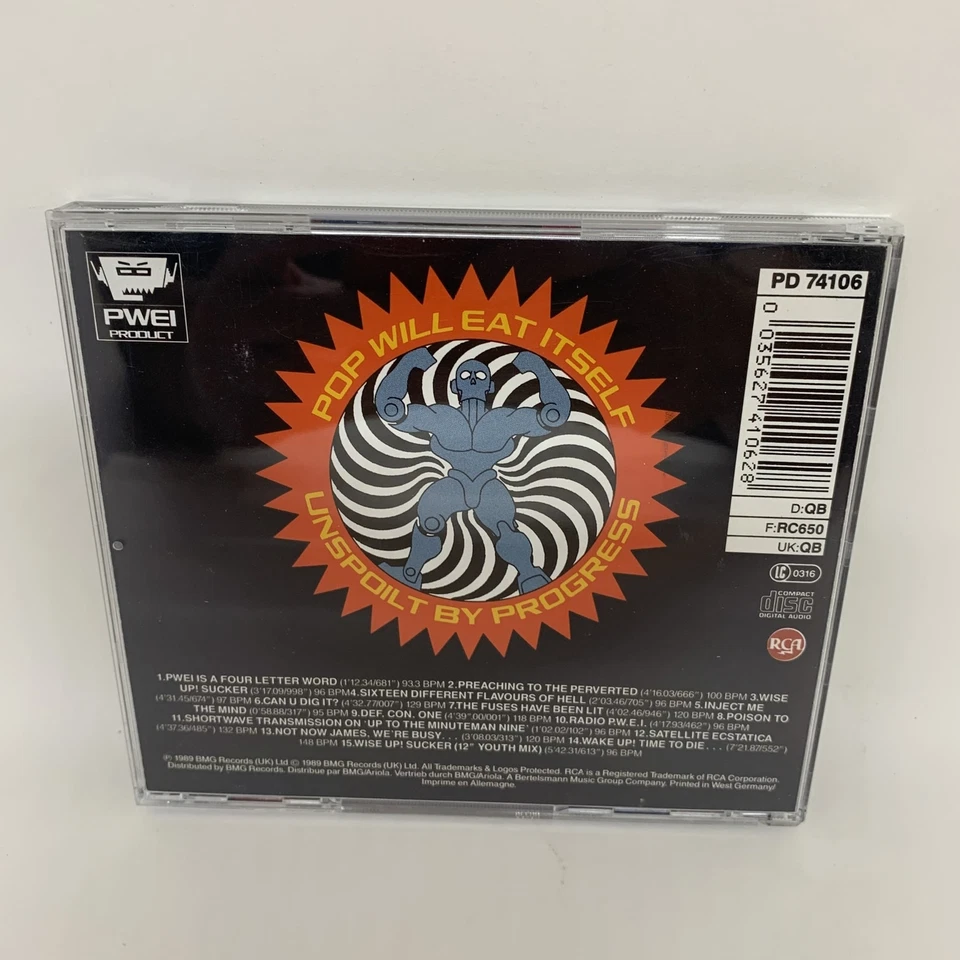 Pop Will Eat Itself THIS IS THE DAY...THIS IS THE HOUR...THIS IS THIS! CD GC - Image 2 of 4