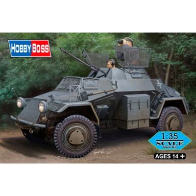 Hobby Boss 83815 Sd.Kfz.222 Panzeraufklärungsfahrzeug (1. Serie) [1/35 s