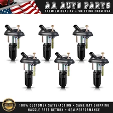 6Pcs Ignition Coil for Chevrolet Trailblazer GMC Envoy 4.2L I6 2002-2005 UF303