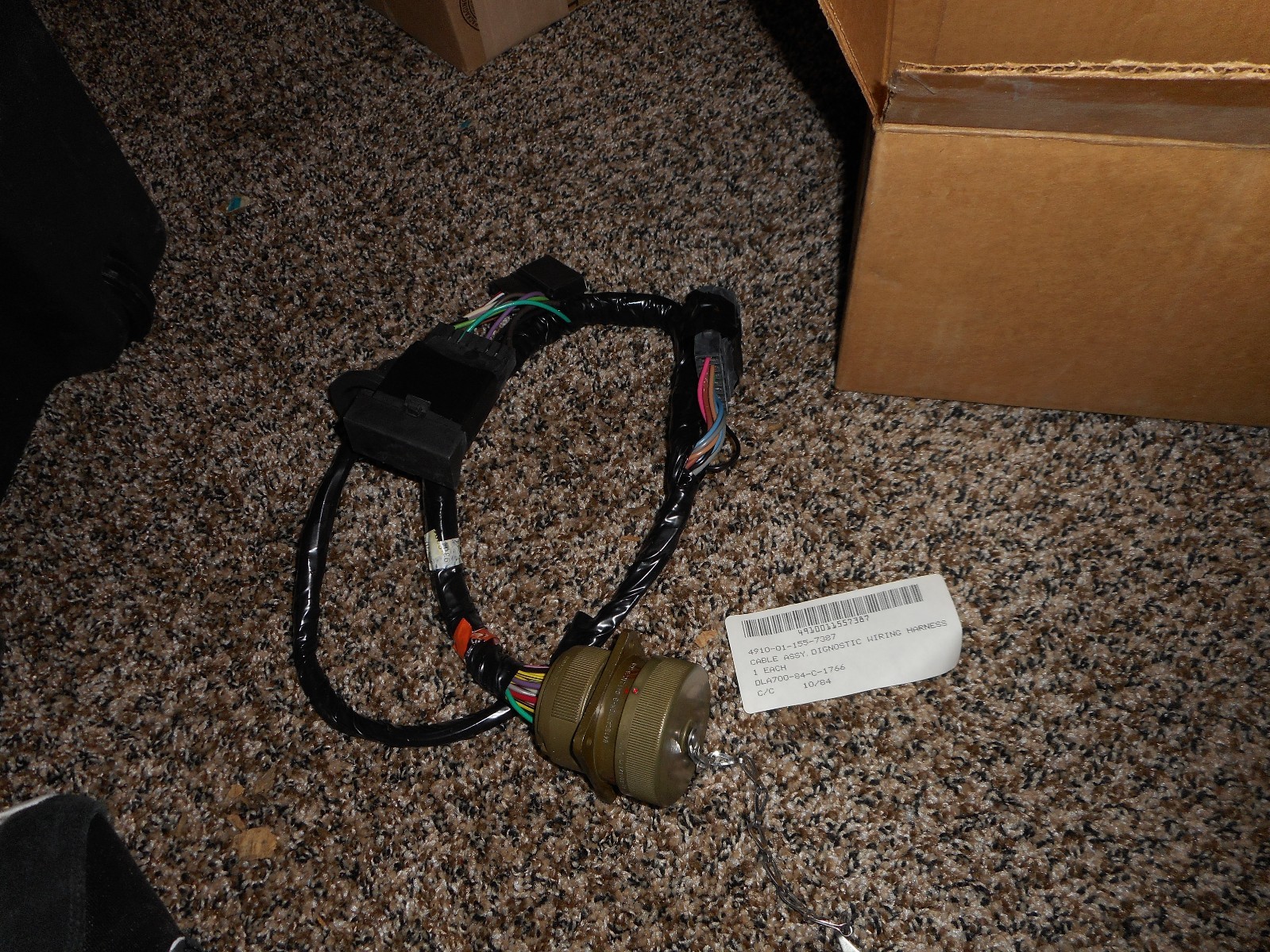 Chevrolet CUCV M1008 M1009 K5 blazer pickup Diagnostic wiring harness