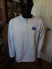 VINTAGE ERIC CLAPTON EMBROIDERED LONG SLEEVE CONCERT SHIRT Heather Gray XL 1990s