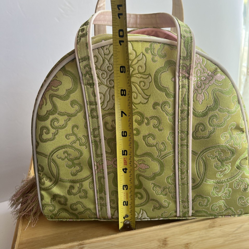 3 Piece Purse Set With Tassels Makeup Travel Elegant Fashionable