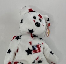 TY Beanie Baby - GLORY the Star Bear (8.5 inch) - MWMTs Stuffed Animal Toy