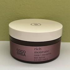 1 Bath Body Works COCO SHEA RICH MOISTURE Body Butter 6.5oz / 185g NEW