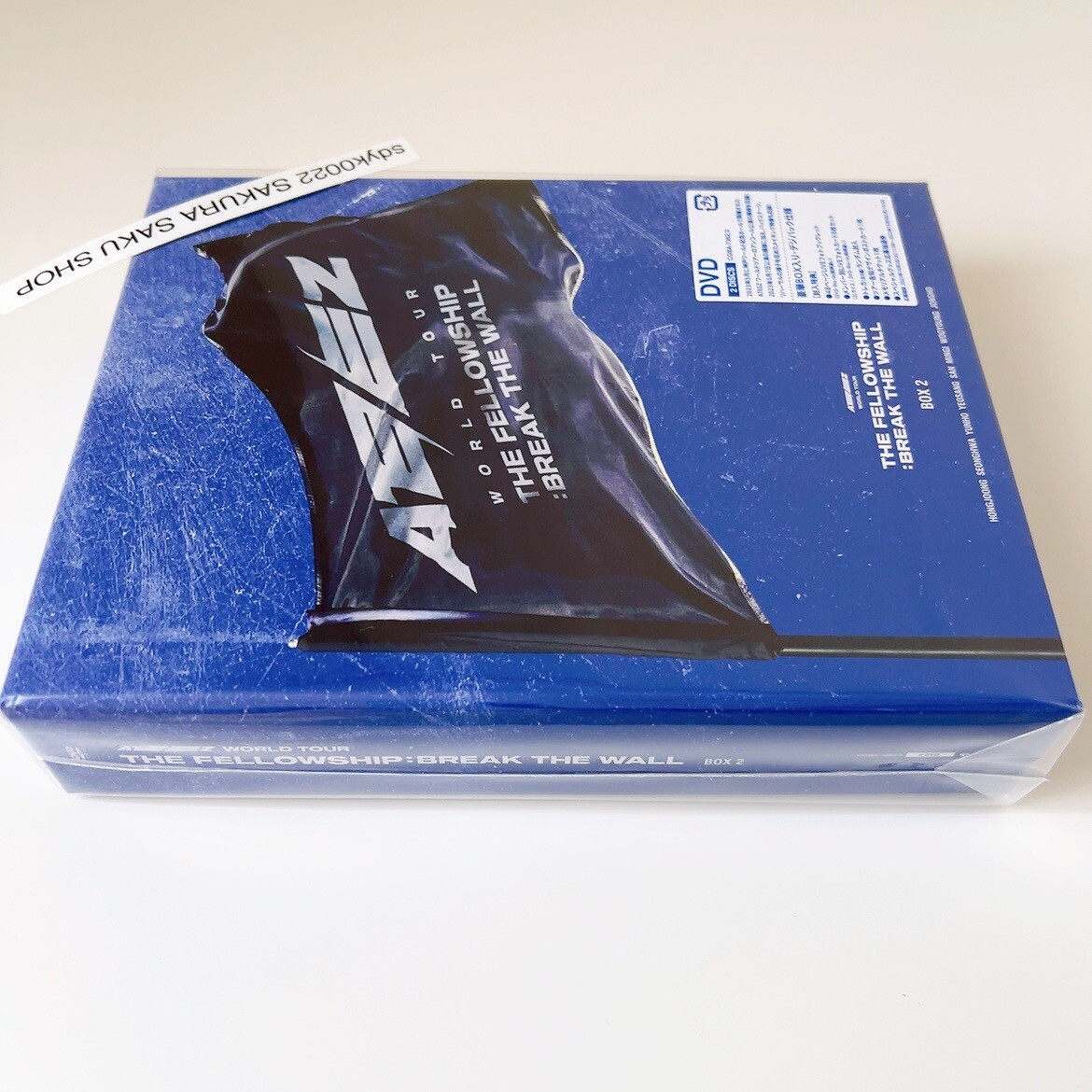 ATEEZ WORLD TOUR [THE FELLOWSHIP: BREAK THE WALL] BOX2 DVD